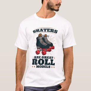 Camiseta Los Patinadores Son Grandes Modelos De Rollo Patin