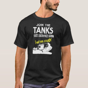 Camiseta Los Patriotas Se Unen Al Servicio De Tanques