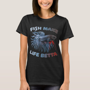 Camiseta Los peces hacen la vida mejor