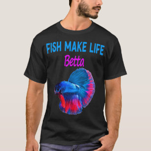 Camiseta Los peces hacen la vida mejor (11)