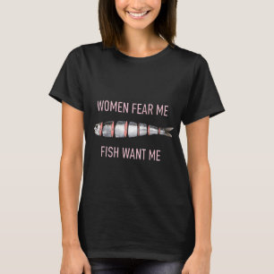 Camiseta Los peces me quieren, las mujeres me temen