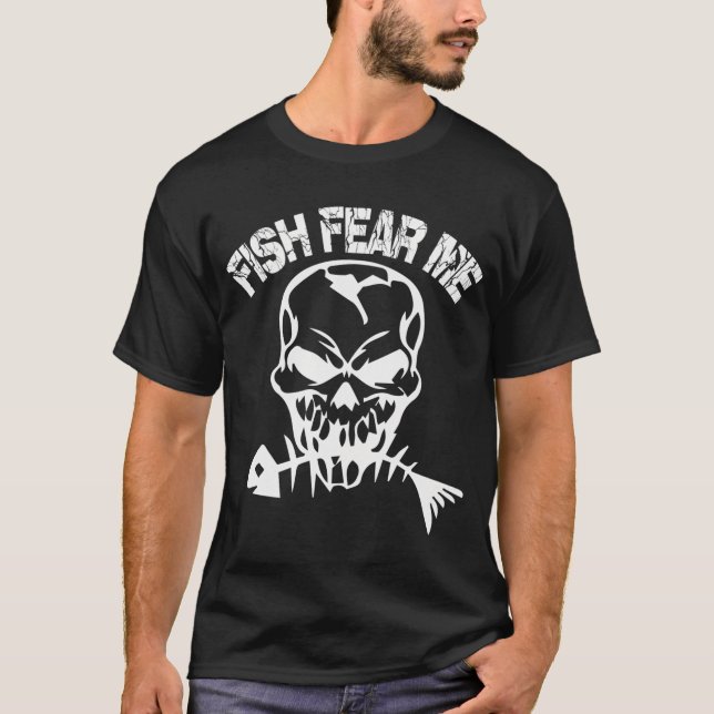 Camiseta Los peces me temen (Anverso)