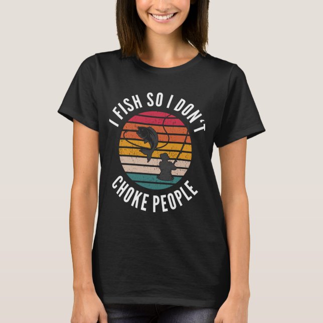 Camiseta Los peces me temen (Anverso)
