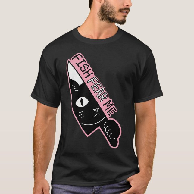 Camiseta Los peces me temen (Anverso)