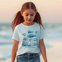 Camiseta Los Peces Simplemente Siguen Nadando