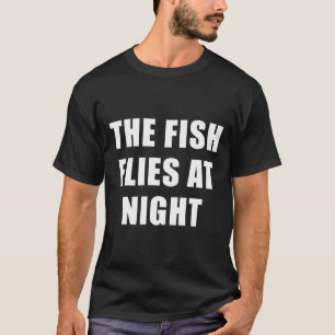 Camiseta Los Peces Vuelan De Noche A Negro