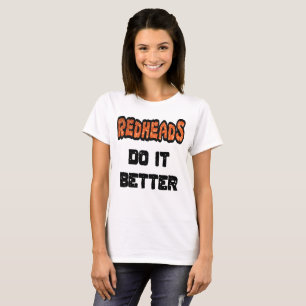 Camiseta Los pelirrojos lo hacen mejor