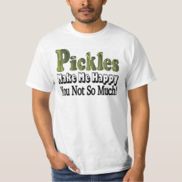 Camiseta Los pepinillos me hacen feliz