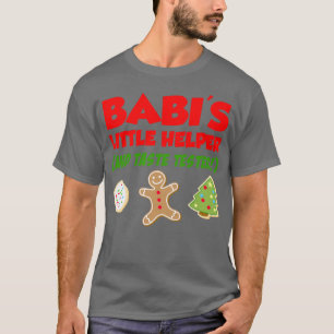 Camiseta Los pequeños ayudantes de Babi Navidades cocinan
