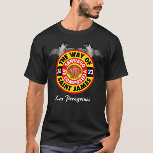 Camiseta Los Peregrinos del Camino de Santiago 2023