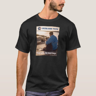 Camiseta Los perros dan los mejores abrazos