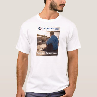 Camiseta Los perros dan los mejores abrazos