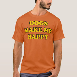Camiseta Los perros me hacen feliz4
