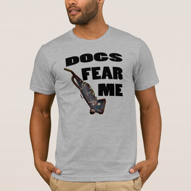 Camiseta Los perros me temen (Anverso)