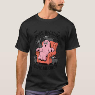 Camiseta Los perros permiten la ocupación del sofá en Hallo