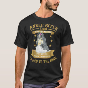 Camiseta Los Perros Shih Tzu Son Malos Para El Hueso