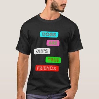 Camiseta Los Perros Son Amigos De Mansrue Cute Pet Lover Ci