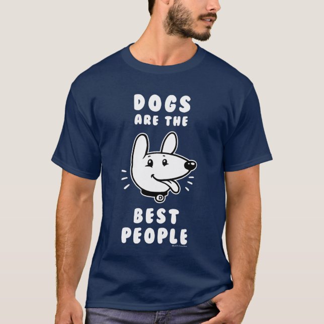Camiseta Los Perros Son Las Mejores Personas (Anverso)