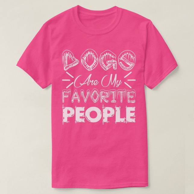 Camiseta los perros son mi amante favorito de los perros (Diseño del anverso)