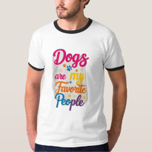 Camiseta Los perros son mi gente favorita
