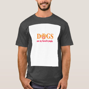 Camiseta Los perros son mi gráfico favorito 1