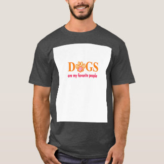 Camiseta Los perros son mi gráfico favorito 1
