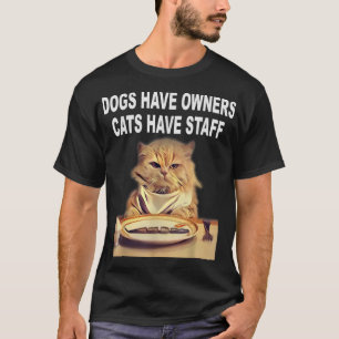 Camiseta Los perros tienen dueños, los gatos tienen persona