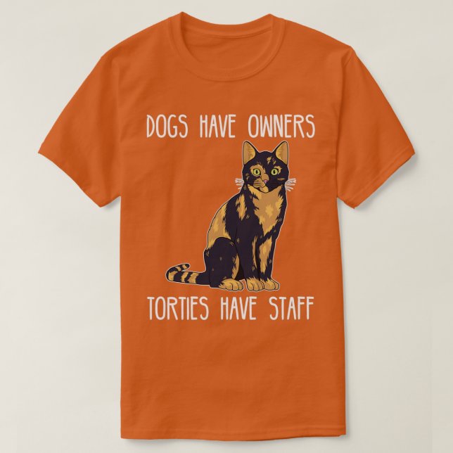 Camiseta Los Perros Tienen Perros Propietarios Torties Tien (Diseño del anverso)