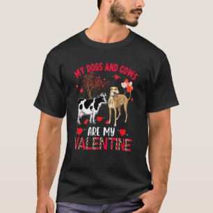 Camiseta Los Perros Y Las Vacas Son Mi Whippet De San Valen