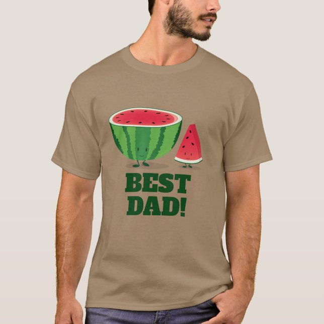 Camiseta Los personajes de las mejores sandías de papá (Anverso)
