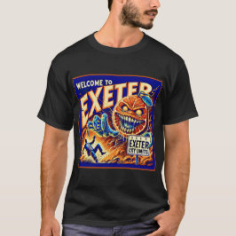 CAMISETA LOS PESADILLAS DE EXETER SON NARANJAS.  