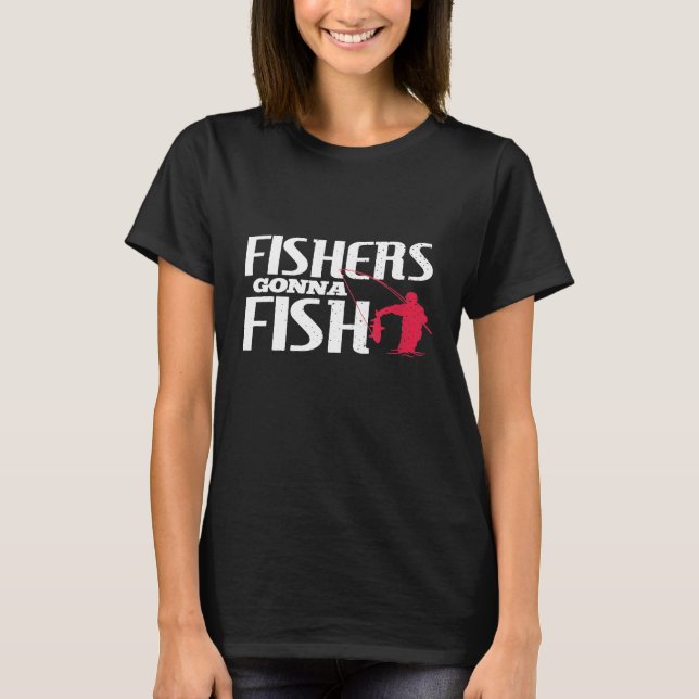Camiseta Los pescadores van a regalar pescado a los pescado (Anverso)