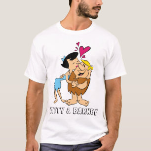 Camiseta Los Picapiedra   Betty Kissing Barney