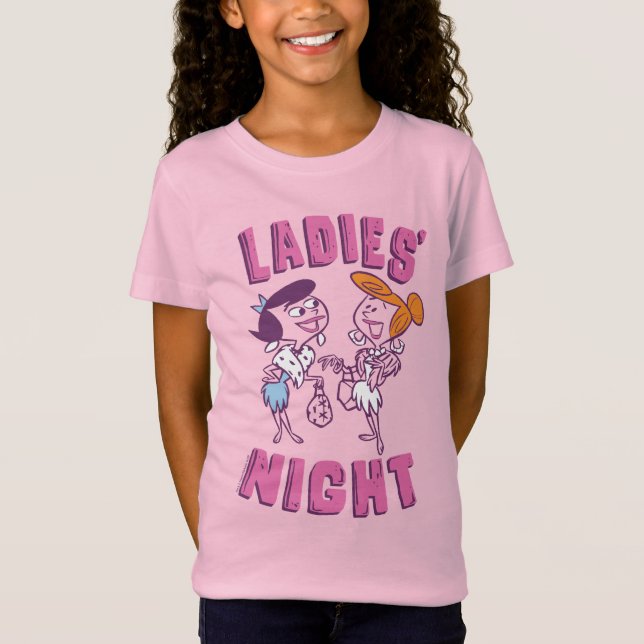 Camiseta Los Picapiedra | Betty & Wilma - Noche de damas (Anverso)