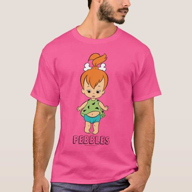 Camiseta Los Picapiedra | Flintstone Pebbles (Anverso)