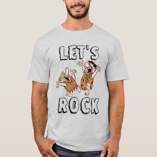 Camiseta Los Picapiedra   Fred y Barney - Vamos a rock