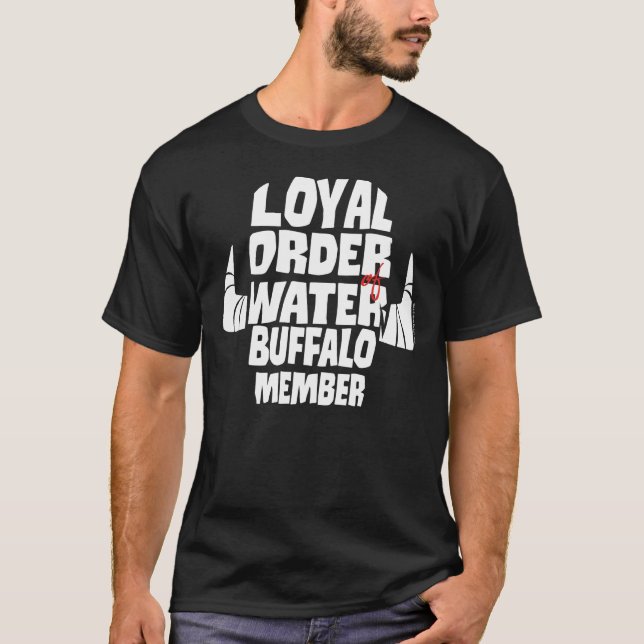Camiseta Los Picapiedra | Miembro del Búfalo de Agua de Ord (Anverso)