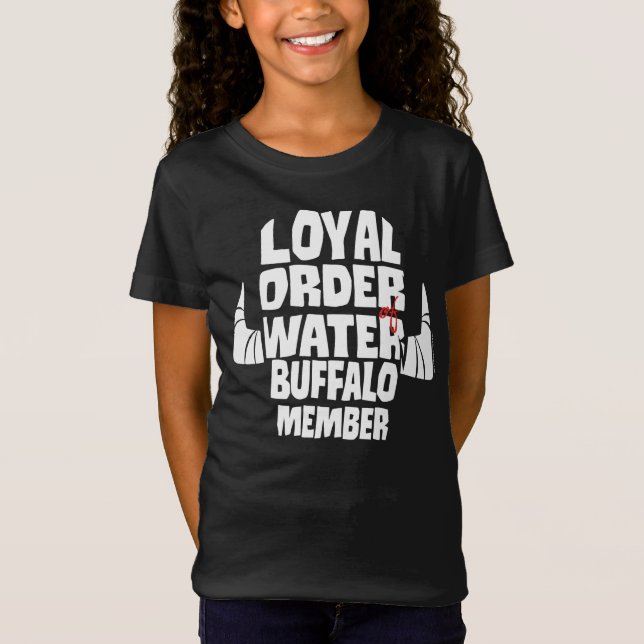 Camiseta Los Picapiedra | Miembro del Búfalo de Agua de Ord (Anverso)