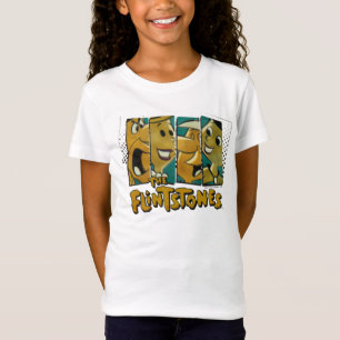 Camiseta Los Picapiedra   Paneles de caracteres de historie