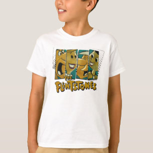 Camiseta Los Picapiedra   Paneles de caracteres de historie