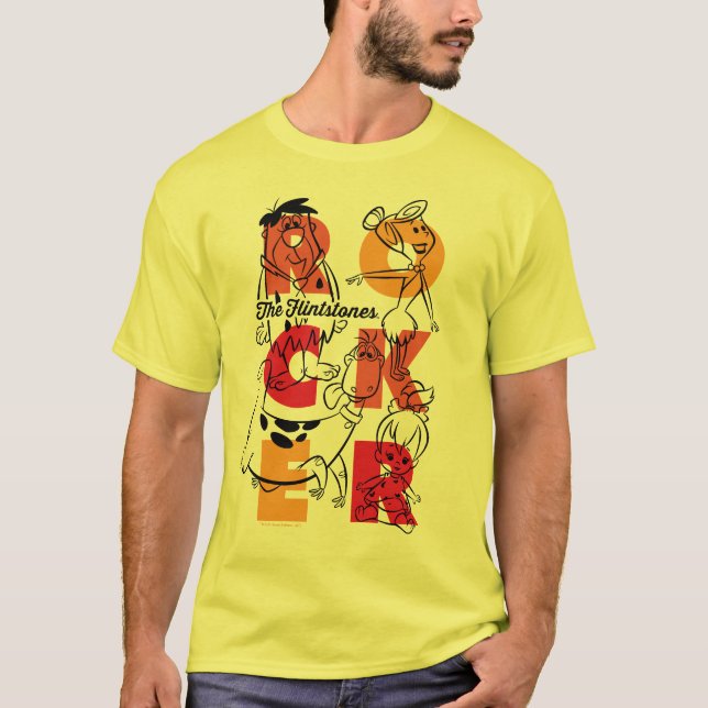 Camiseta Los Picapiedra | ROCKER (Anverso)