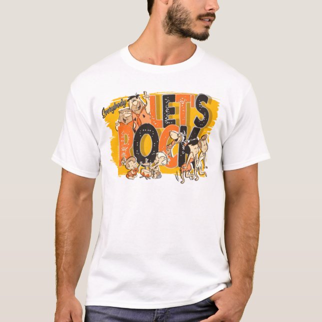 Camiseta Los Picapiedra | Todos rocamos (Anverso)