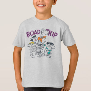 Camiseta Los Picapiedra   Viaje por carretera
