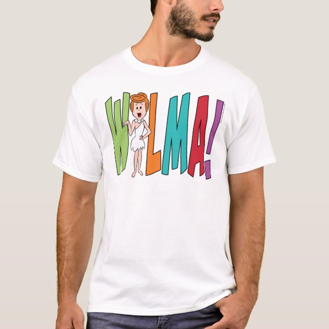 Camiseta Los Picapiedra | WILMA! (Anverso)