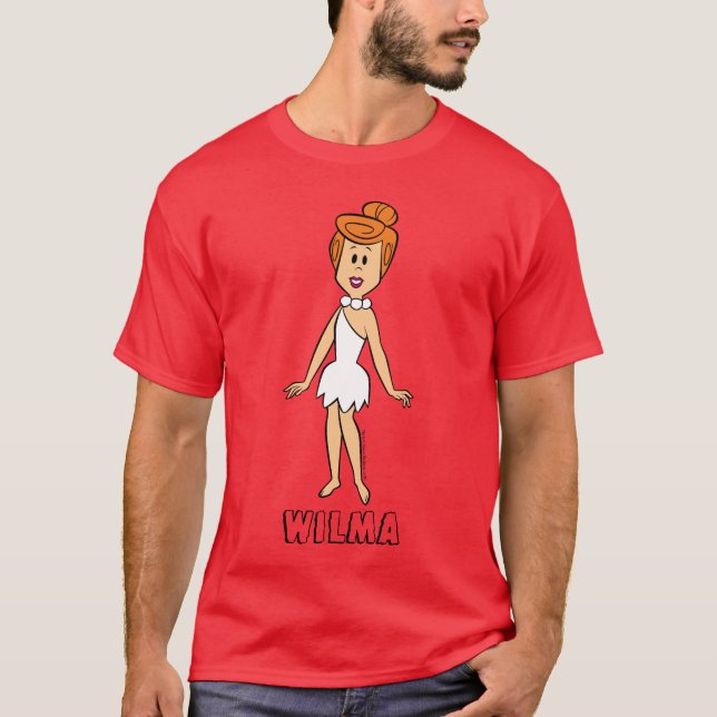 Camiseta Los Picapiedra | Wilma Flintstone (Anverso)