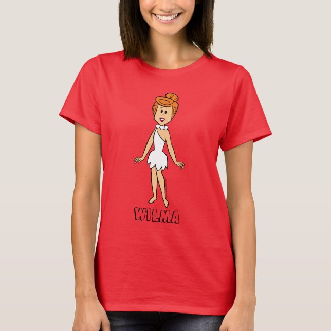Camiseta Los Picapiedra | Wilma Flintstone (Anverso)