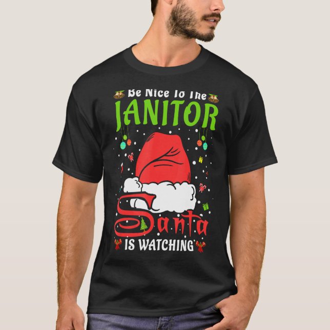 Camiseta Los pijamas de Santa Navidad son amables con la Na (Anverso)
