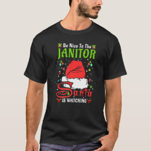 Camiseta Los pijamas de Santa Navidad son amables con la Na