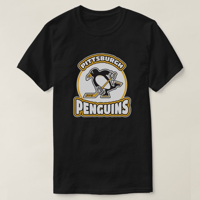 Camiseta Los pingüinos de Pittsburgh de hockey regalan idea (Diseño del anverso)