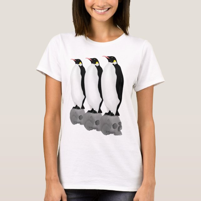 Camiseta Los pingüinos heredarán la Tierra (Anverso)